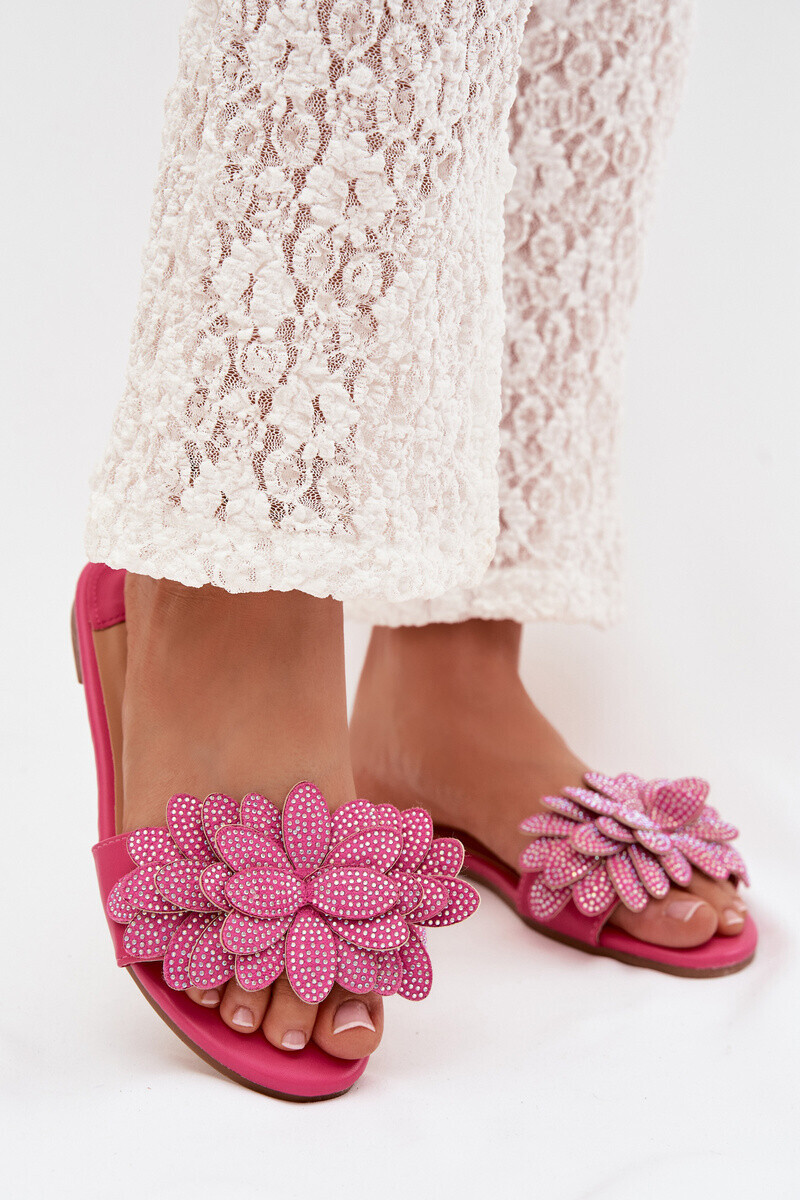 Boto Dámske ploché fialové šľapky Grelora