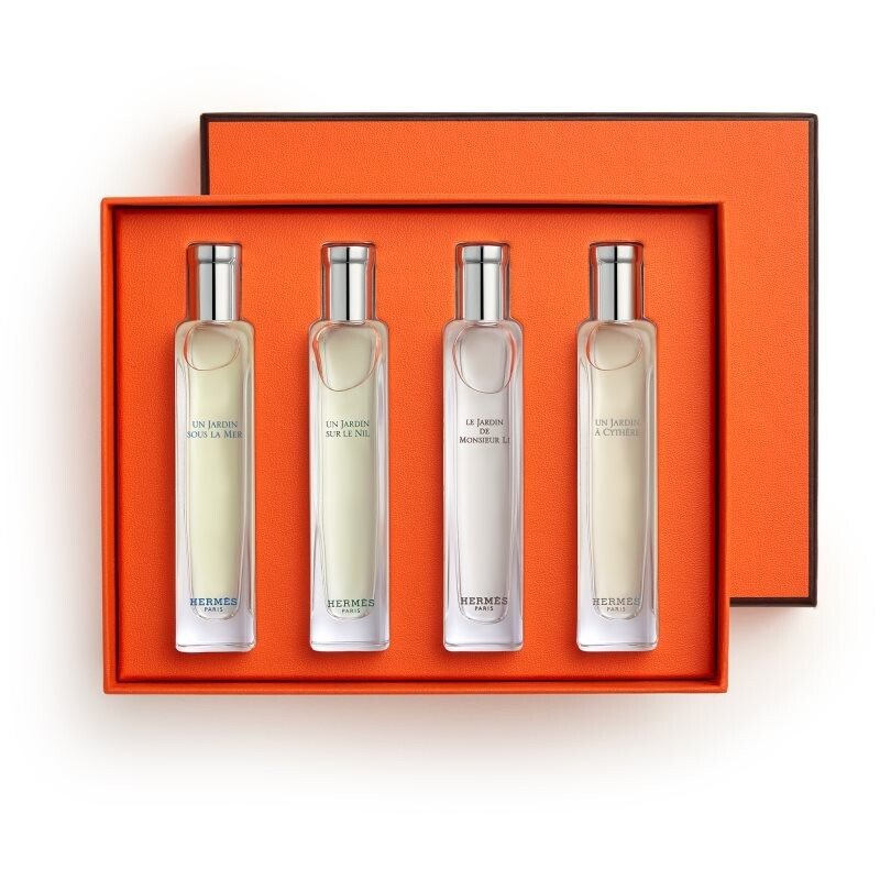 HERMÈS Parfums-Jardins Collection Travel Set cestovná sada unisex