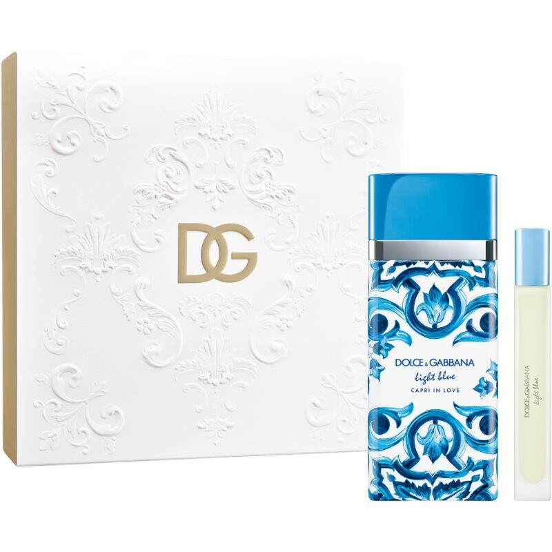 Dolce&Gabbana Light Blue Capri In Love Gift Set darčeková sada pre ženy