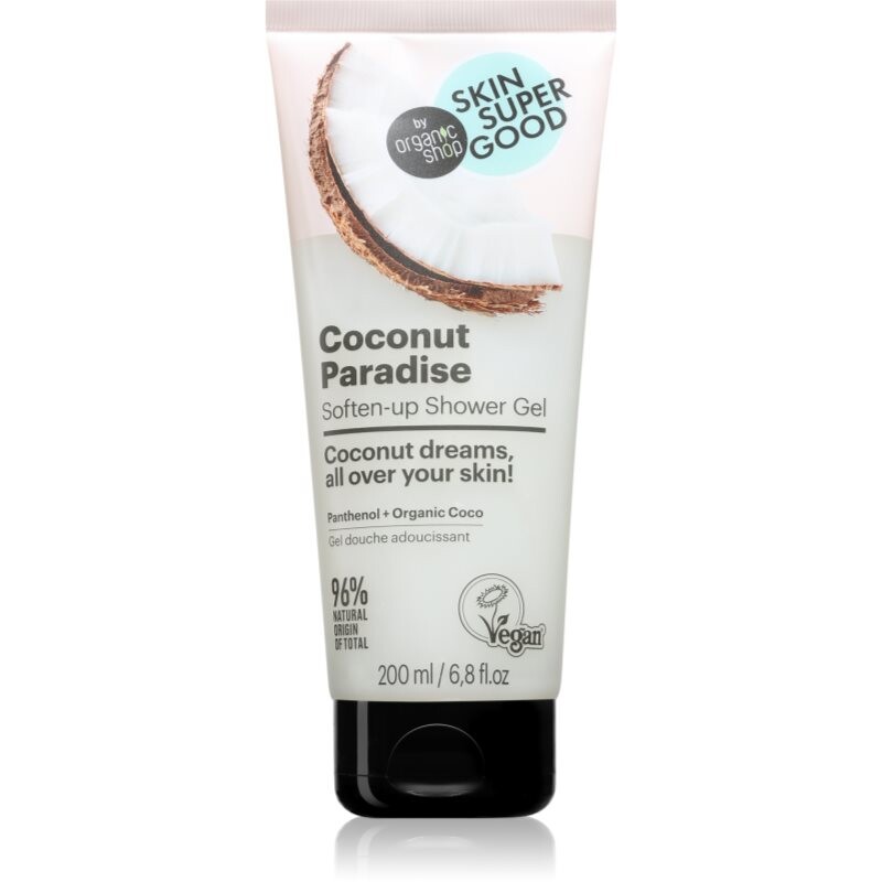 Organic Shop Skin Super Good Coconut Paradise zjemňujúci sprchový gél 200 ml