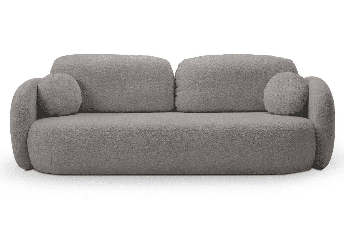 ArtLas Rozkladacia pohovka OLIO | sivá