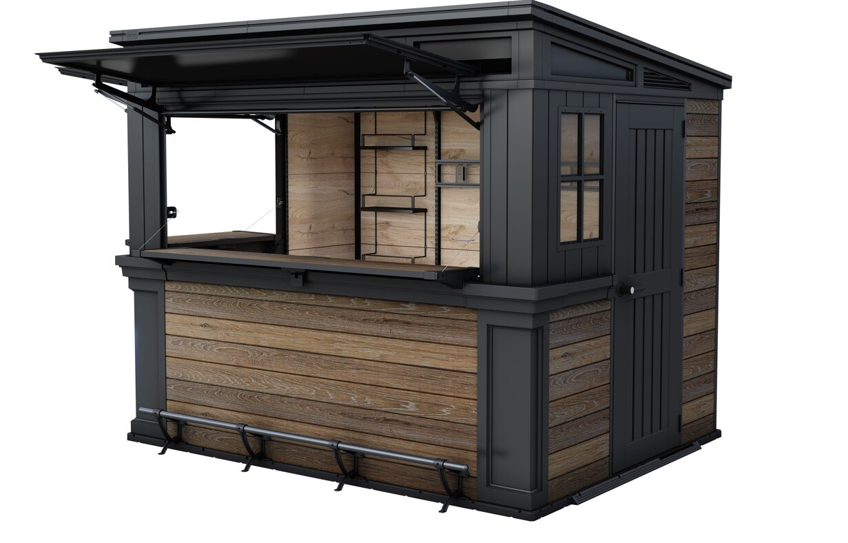 KETER Záhradný bar GABO SHED DUO