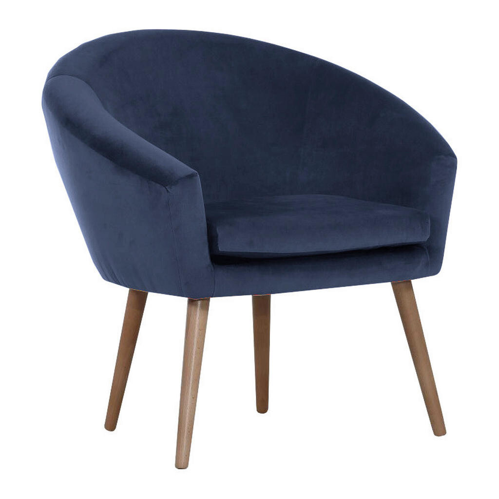 Carryhome KRESLO, textil, tmavomodrá