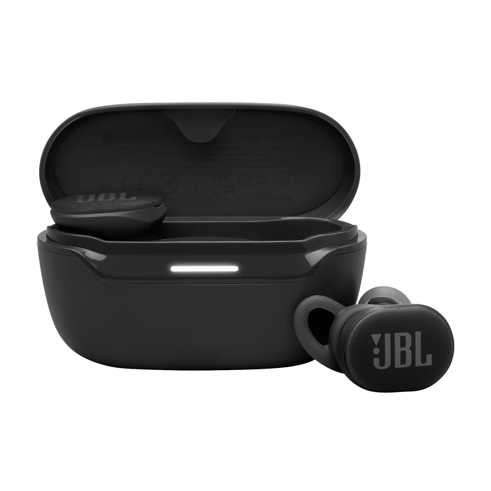 JBL Endurance Race 2 Black, športové True wireless slúchadla