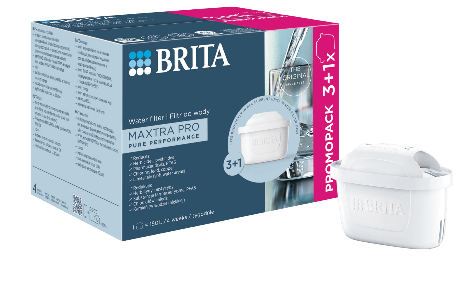 BRITA Pack 3+1  MAXTRApro PO 2024