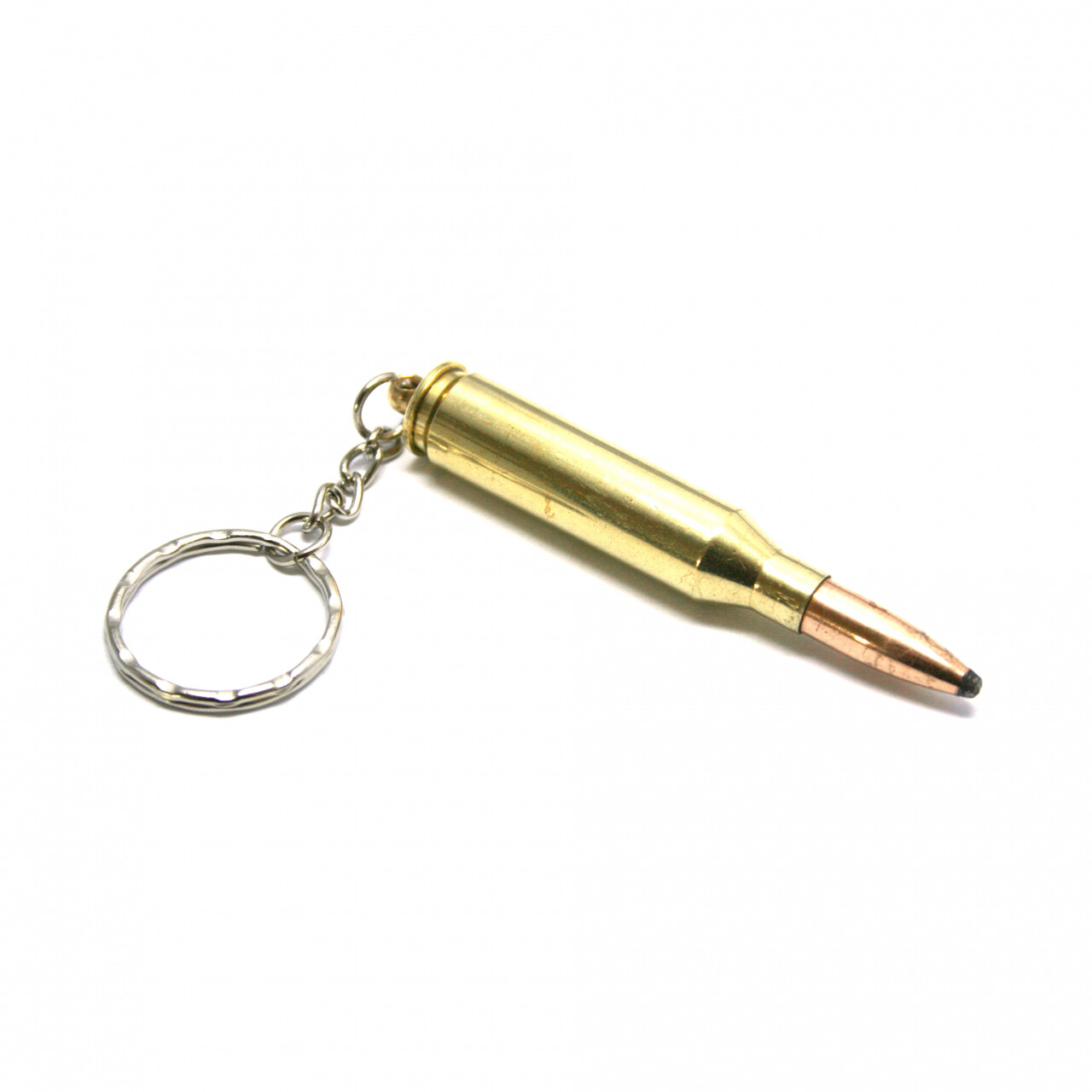 Prívesok na kľúče z náboja .243 Winchester SP - zlatý