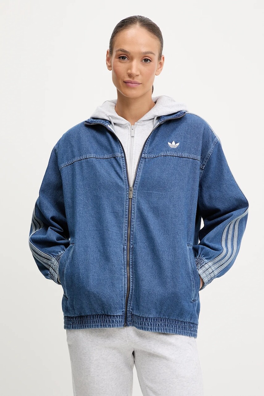 Rifľová bunda adidas Originals Denim Os TT