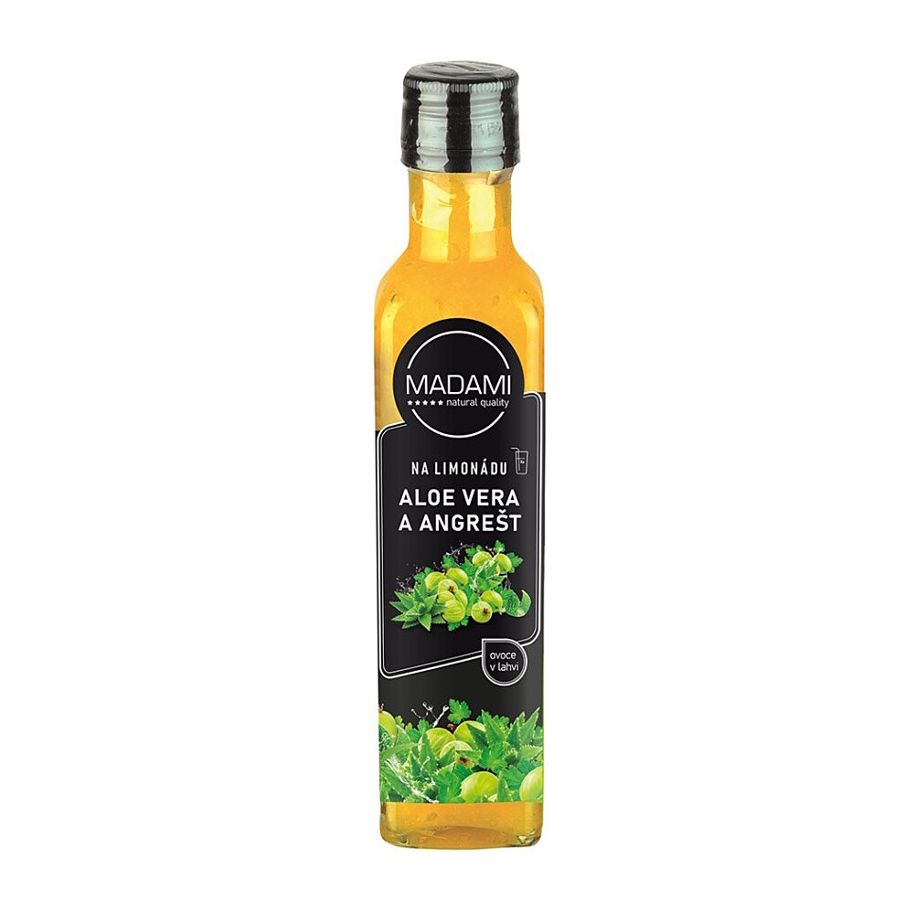 MADAMI Ovocie na limonádu aloe vera & egreše 250ml