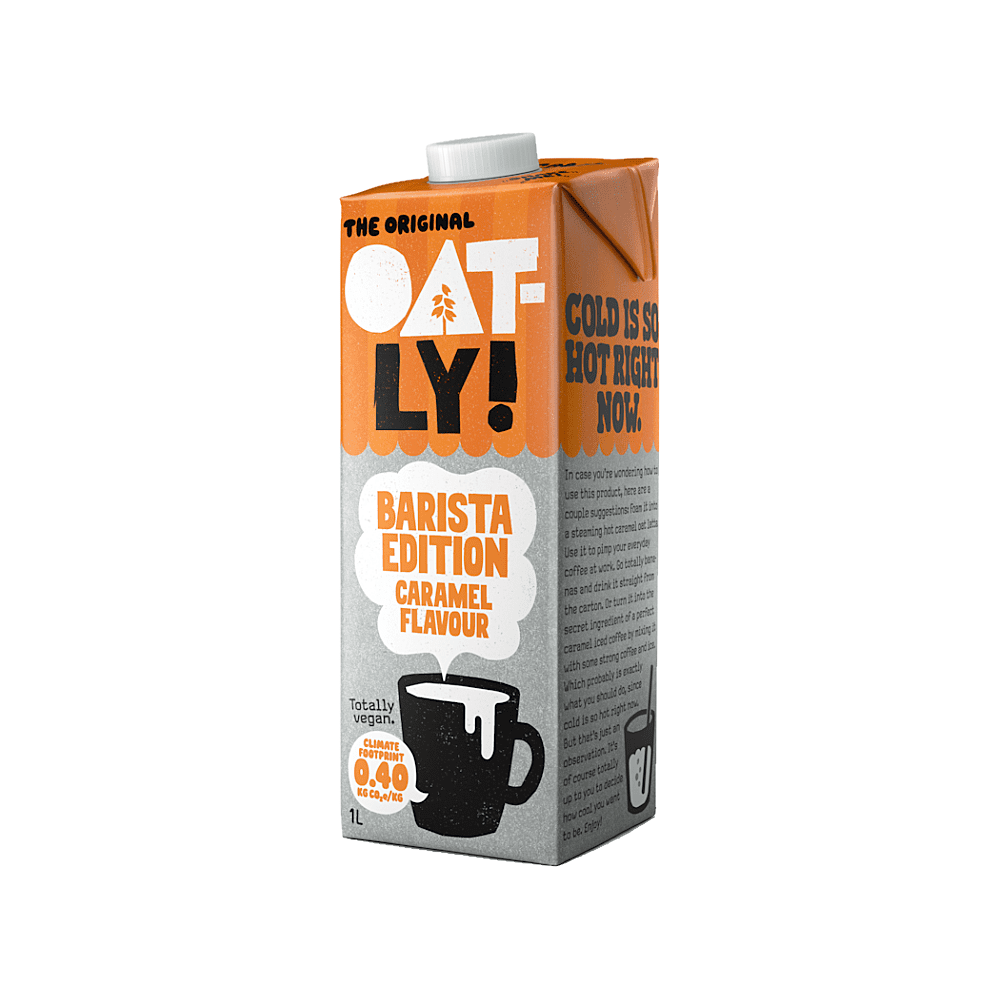 OATLY Ovsený nápoj barista karamel 1 liter