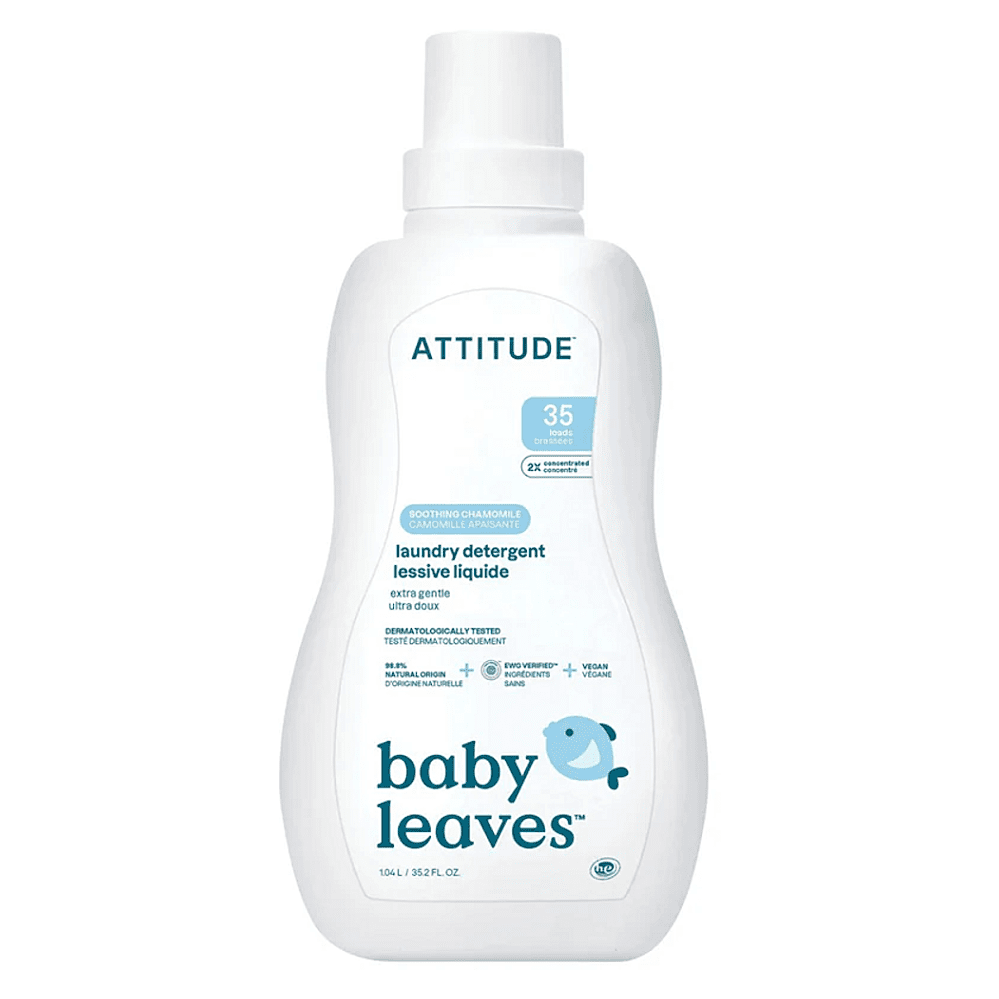 ATTITUDE Baby leaves prací gél pre deti s vôňou harmančeka 1040 ml