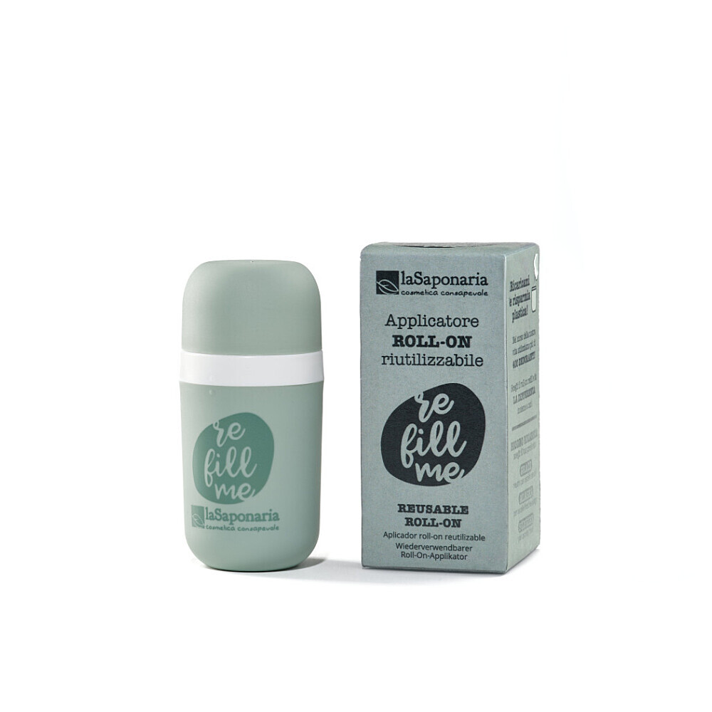 LA SAPONARIA Aplikátor roll on dezodorant znovuplniteľný modrý 1 kus