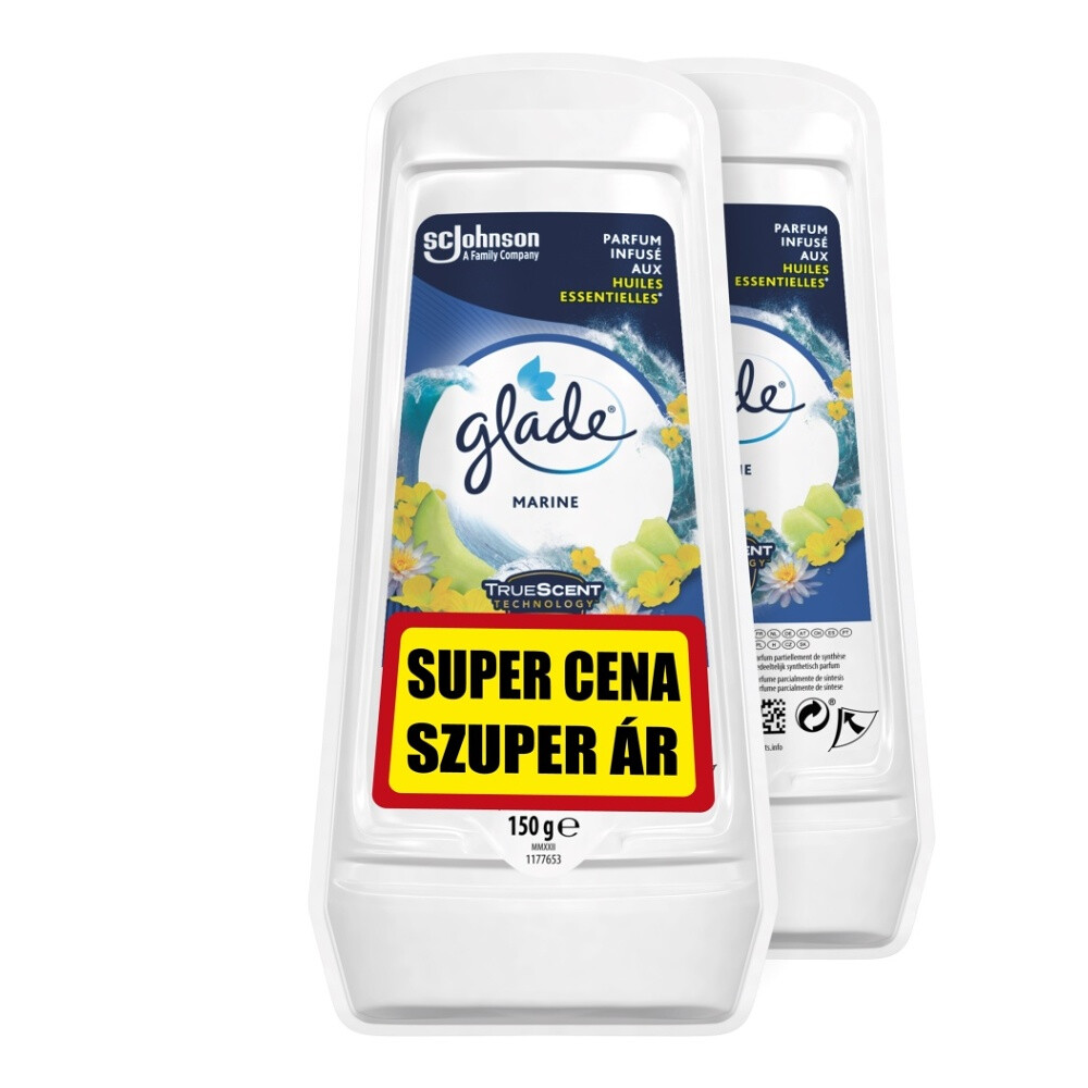 GLADE By Brise Osviežovač vzduchu v géle Marine 2 x 150 g