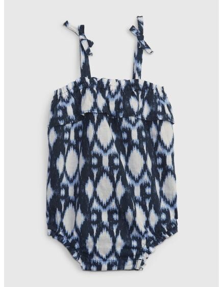 Detské ľanové vzorované body