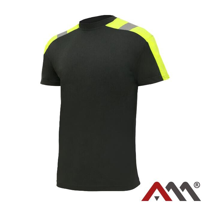 Tričko s krátkym rukávom a reflexnými prúžkami S