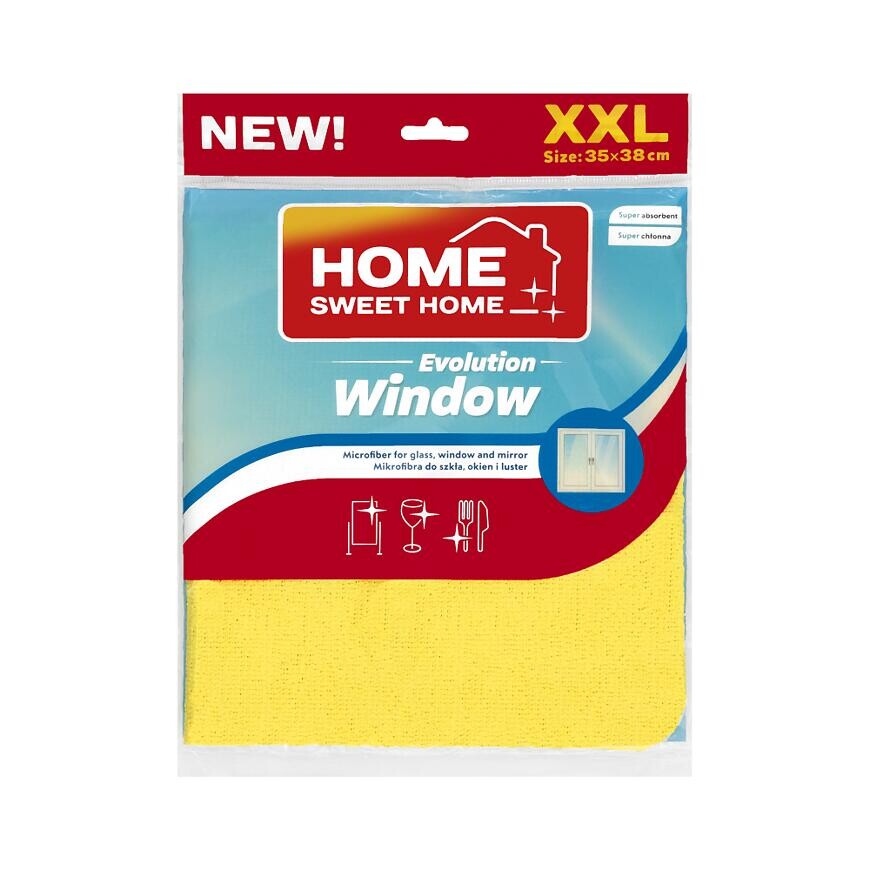 Mikrovláknové utierky na okná Evolution Window