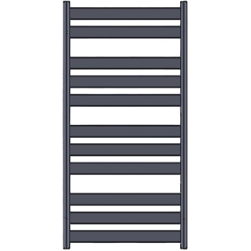 Kúpeľňový radiátor Massimo 600/1200 mm čierna