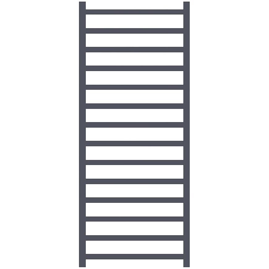 Kúpeľňový radiátor Linea 500/1200 mm čierna