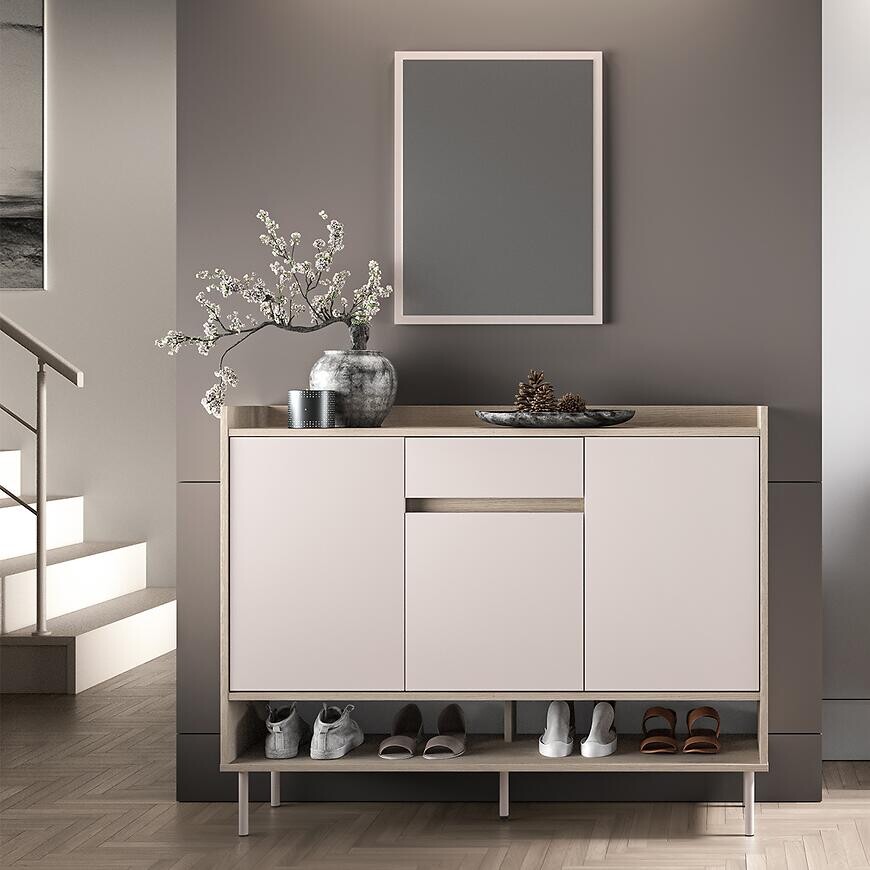 Predsieňový nábytok VOCO II kašmír/dub cremona