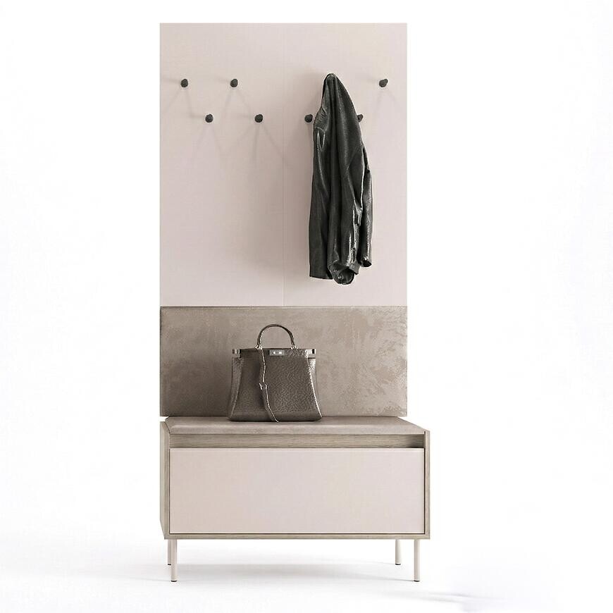 Predsieňový nábytok VOCO IV kašmír/dub cremona