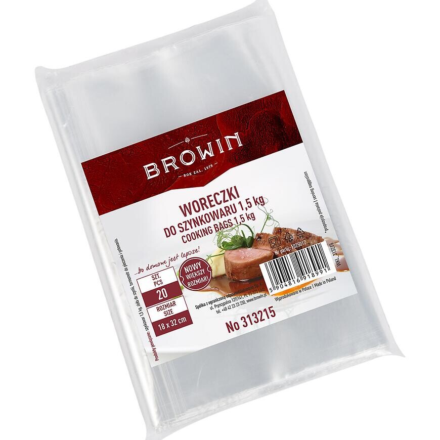 Fóliové vrecká do šunkovaru 1,5 kg - 20 ks