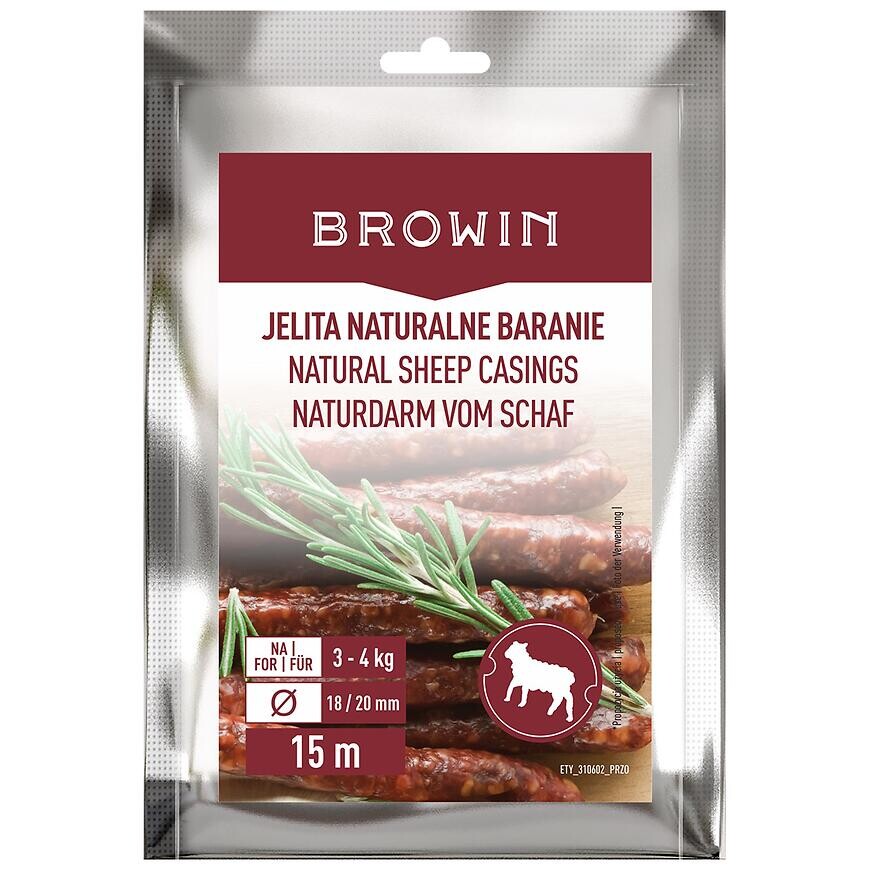 Prírodné baranie črevá - kaliber 18/20mm – 15m