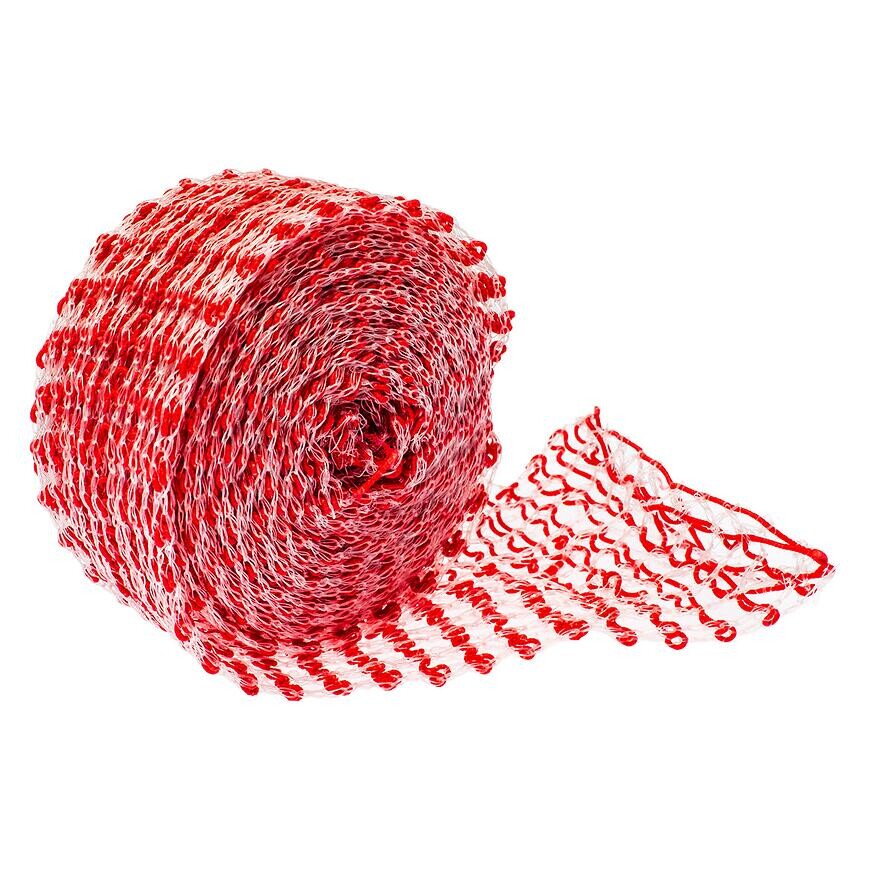 Údenárska sieťka 22 cm (125c) žilkovo-červená – 4m