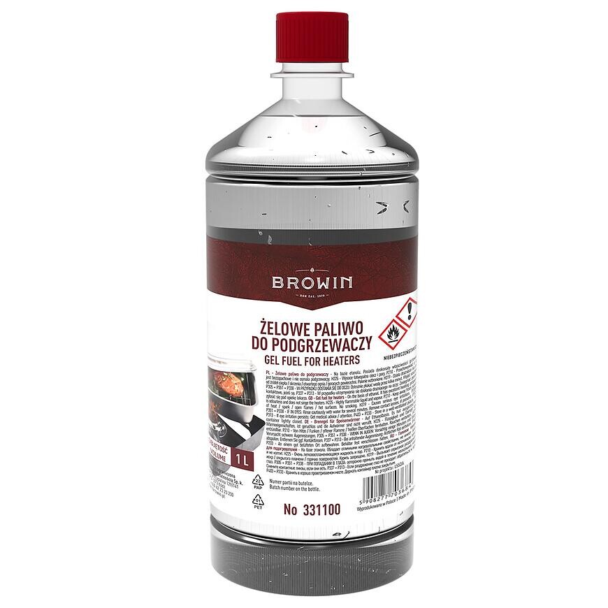 Gélové palivo do ohrievačov – 1 l