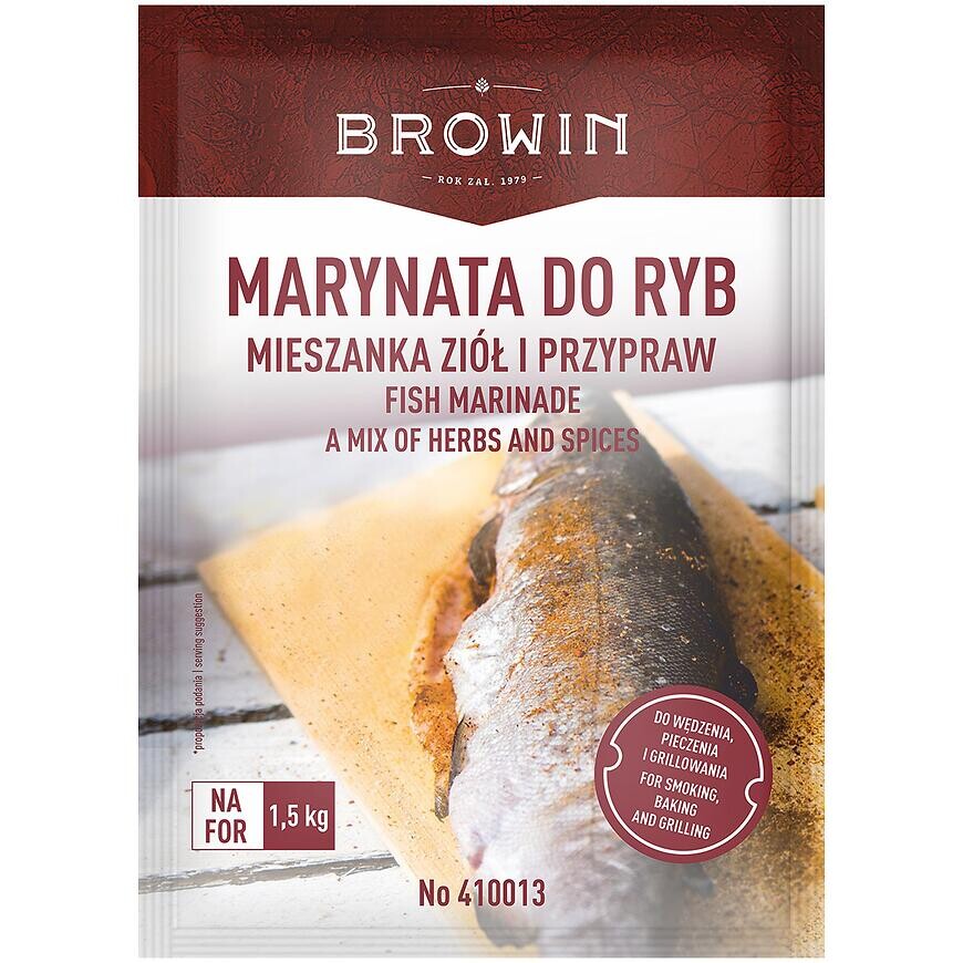 Marináda na ryby - zmes bylín a korenín - 120 g