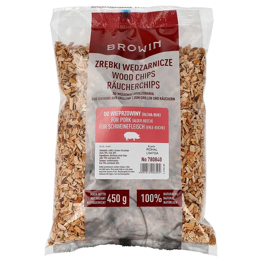 Štiepky mix na bravčové mäso (70% jelša + 30% buk) - 450 g