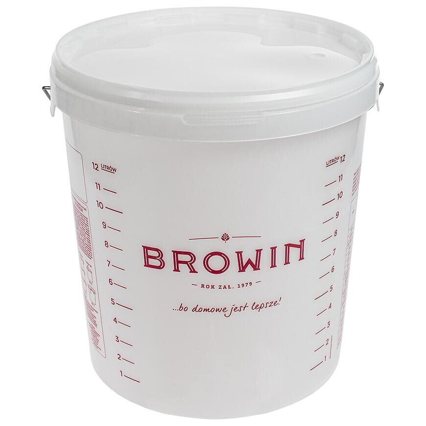 Fermentačná nádoba - s potlačou a vekom 15 l