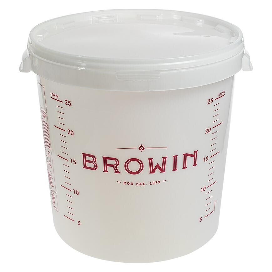 Fermentačná nádoba 30 l s potlačou, s vekom