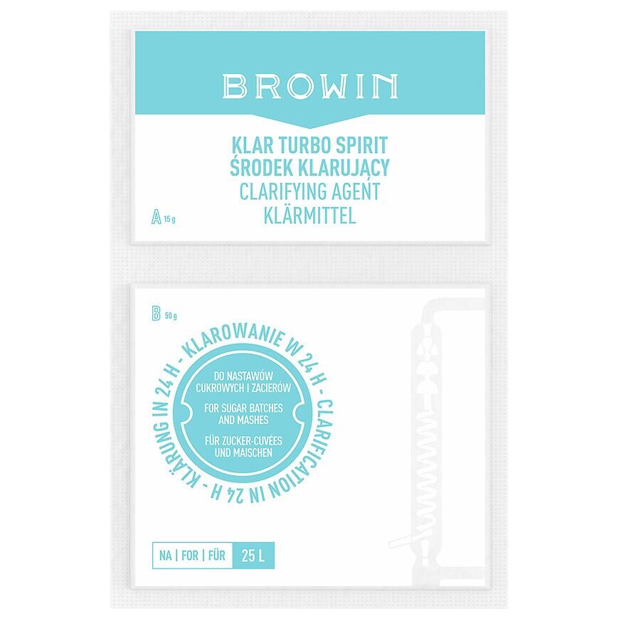 Klar turbo spirit – číriaci prostriedok 25 l - 65g