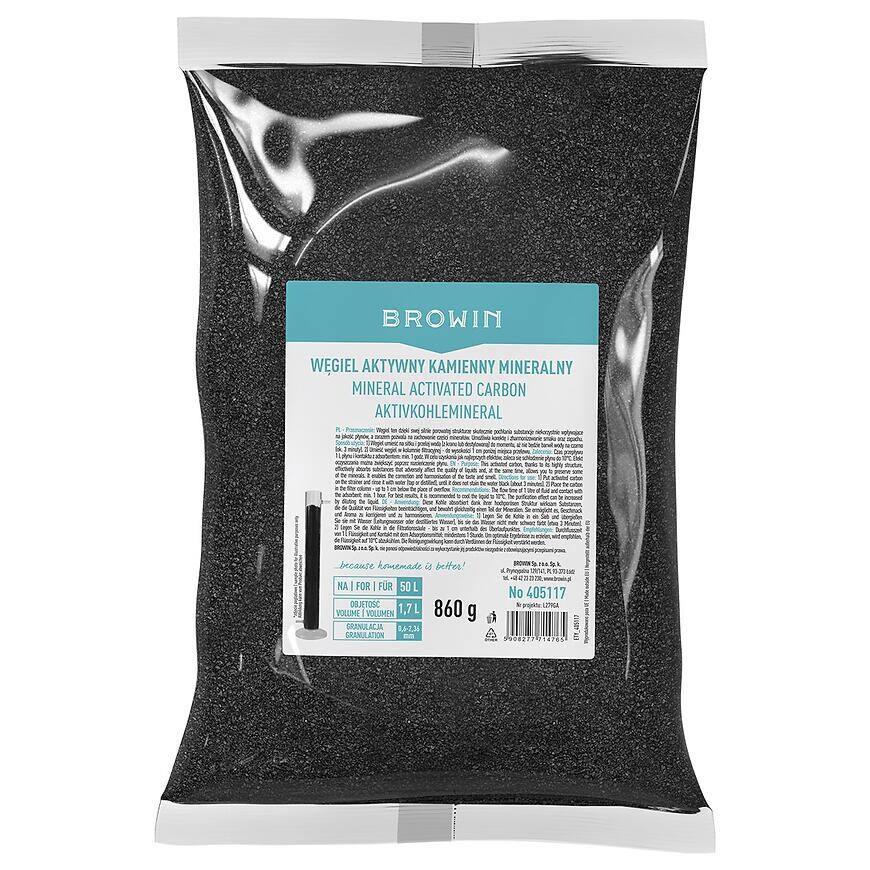 Aktívne uhlie - kamenné, minerálne – 0,86 kg