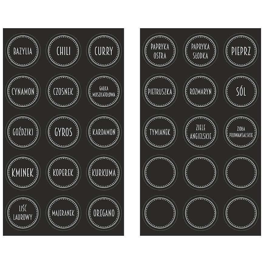 Etikety na koreničky samolepiace okrúhle – 30 ks