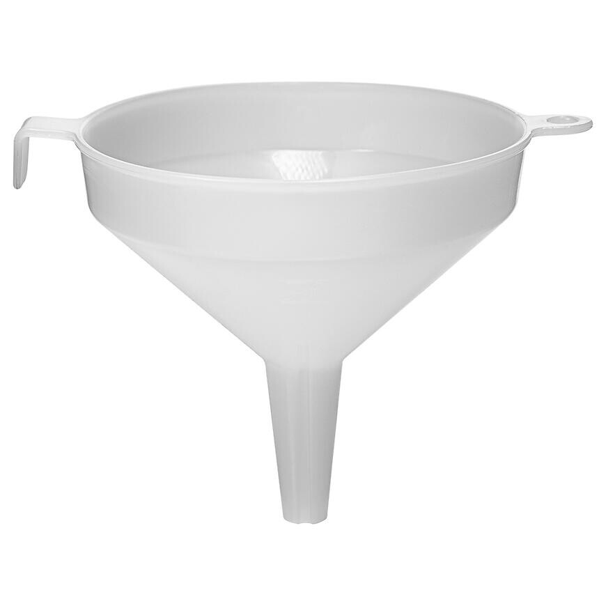 Plastový lievik biely fi10 cm