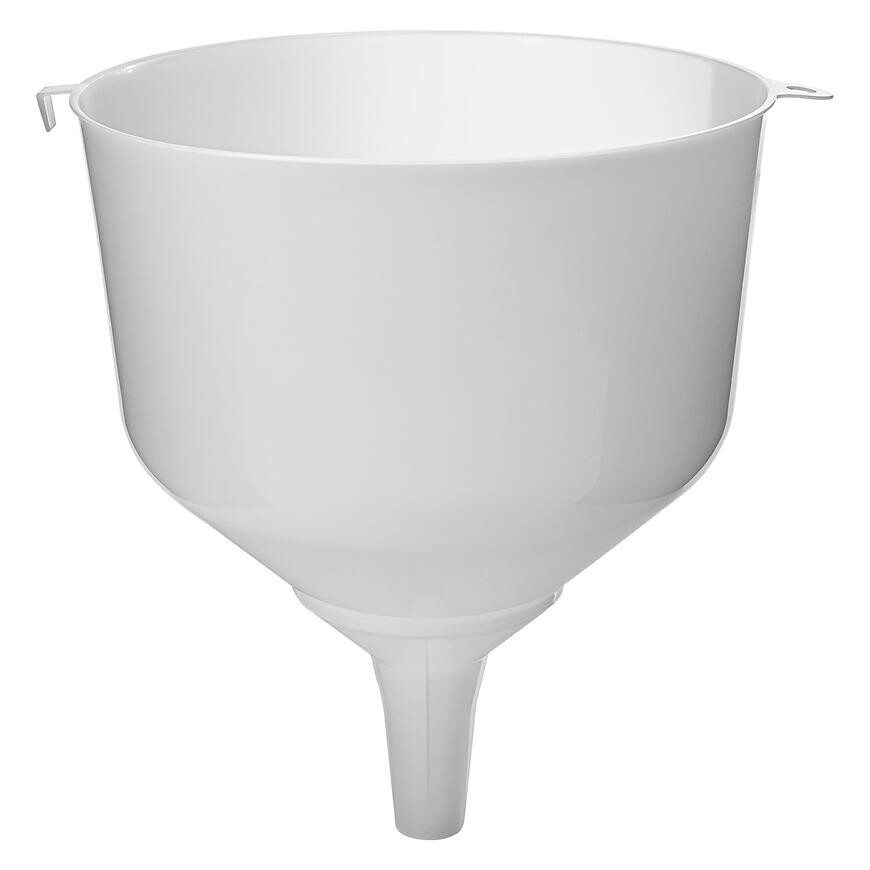 Plastový lievik fi25 na fermentačné balóny s vysokým okrajom