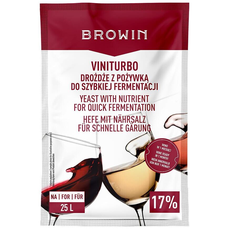 Viniturbo - kvasnice na rýchlu fermentáciu - 20 g