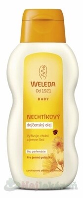 WELEDA baby NECHTÍKOVÝ dojčenský olej 200 ml