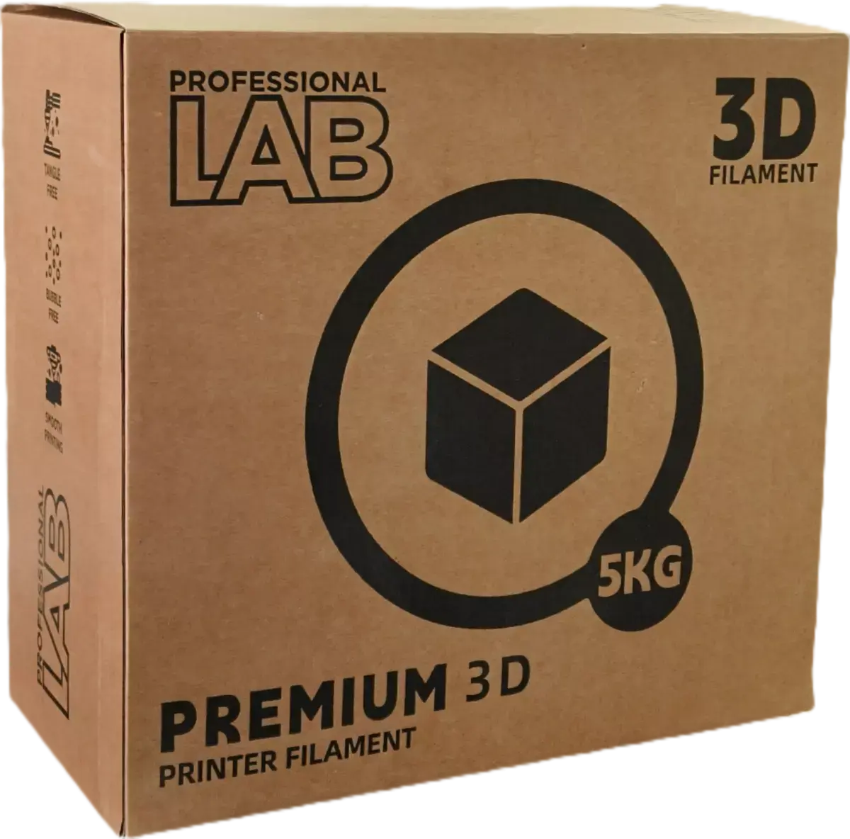 PLA+ filament Professional Lab - 5 kg čierna