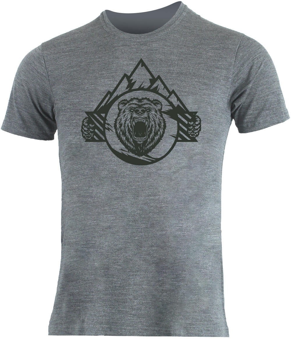 Lasting pánske merino tričko BOJAN 8400 sivé Veľkosť: M