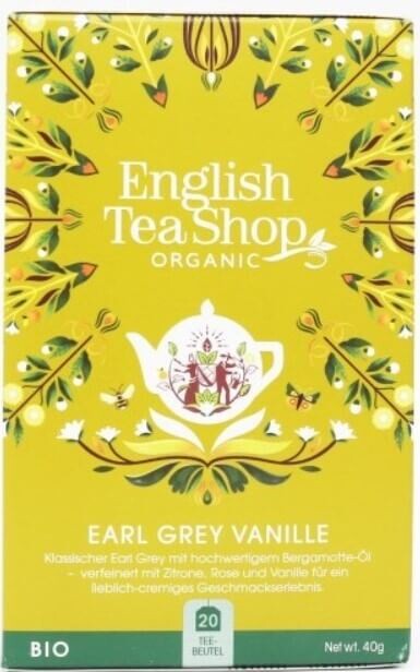 English Tea Shop Vanilka a Earl Grey BIO 20 sáčkov