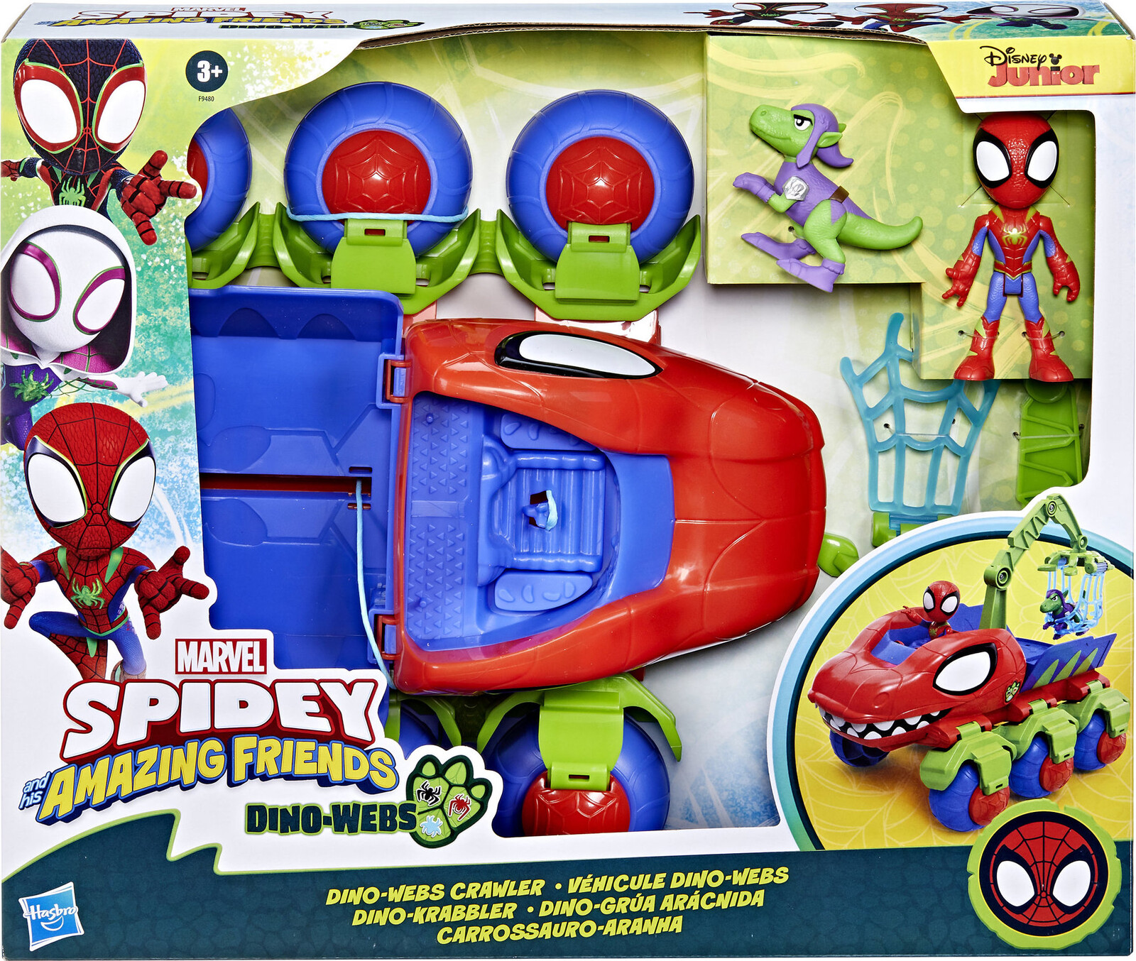 Spidey and His Amazing Friends Dino – Webs Crawler