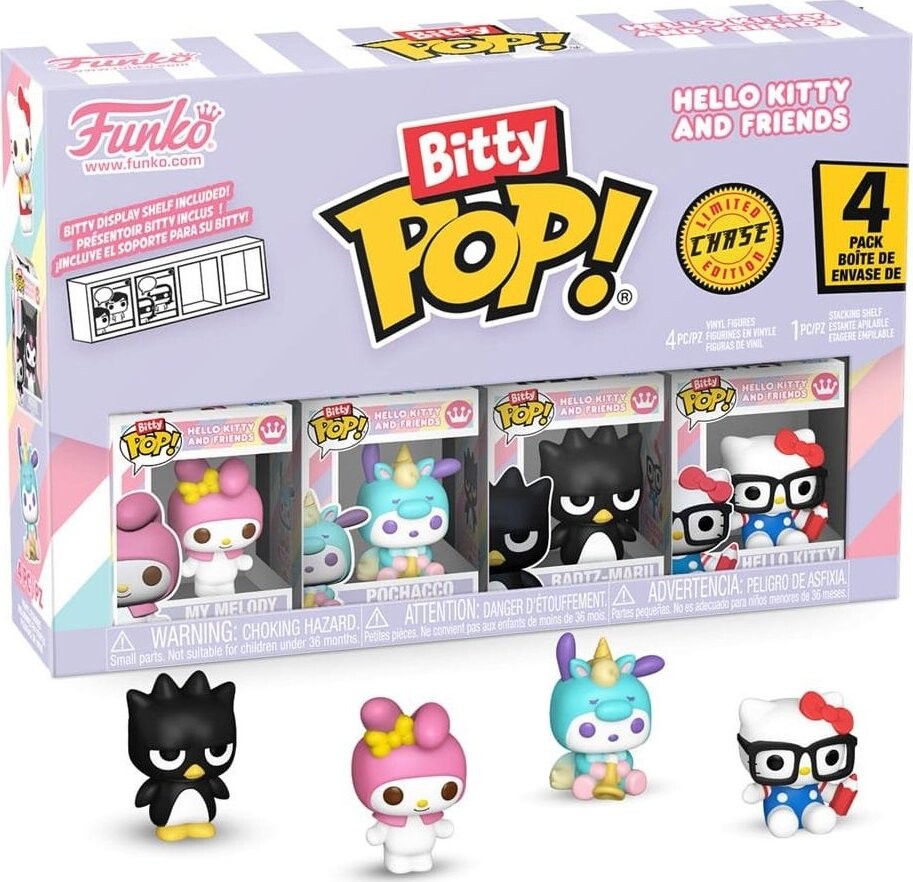 Funko Pop! Bitty 4-Pack Series 4 Hello Kitty and Friends, 1 ks náhodná