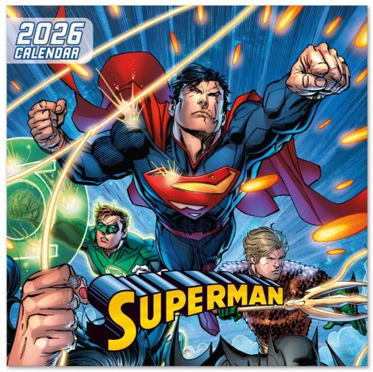 DC Comics: Superman - Nástěnný kalendář 2026
