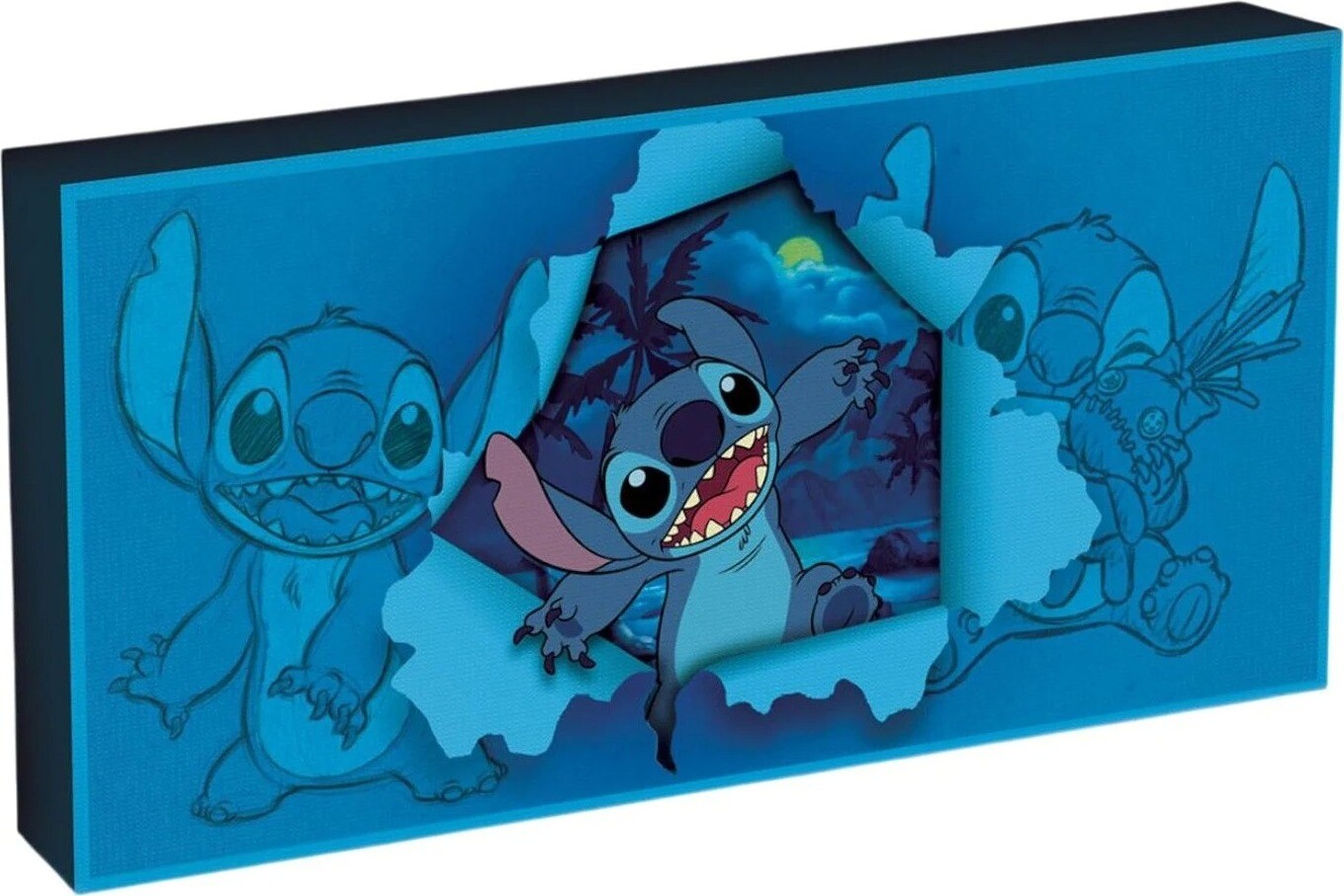 Lilo and Stich - Stitch - svítící obraz