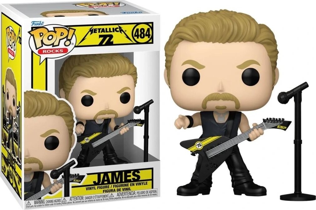 Funko Pop! Metallica 72 James 484