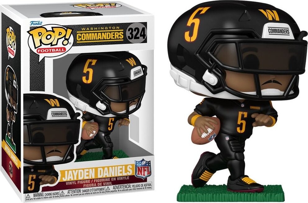 Funko Pop! NFL Legends Commanders Jayden Daniels 324