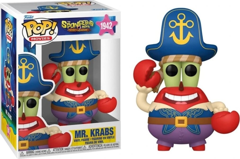 Funko Pop! The Spongebob Movie Mr. Krabs 1942