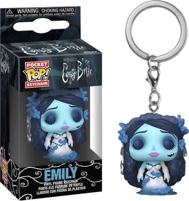 Funko POP! Keychain Corpse Bride Emily with Butterflies