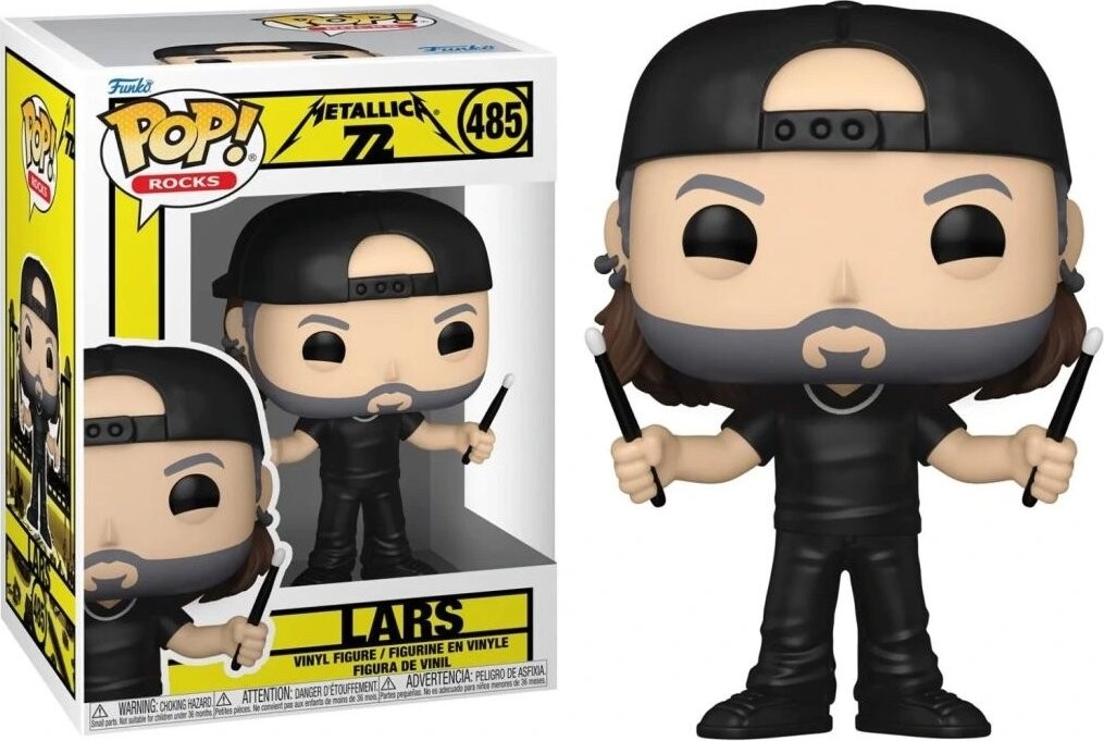 Funko Pop! Metallica 72 Lars 485
